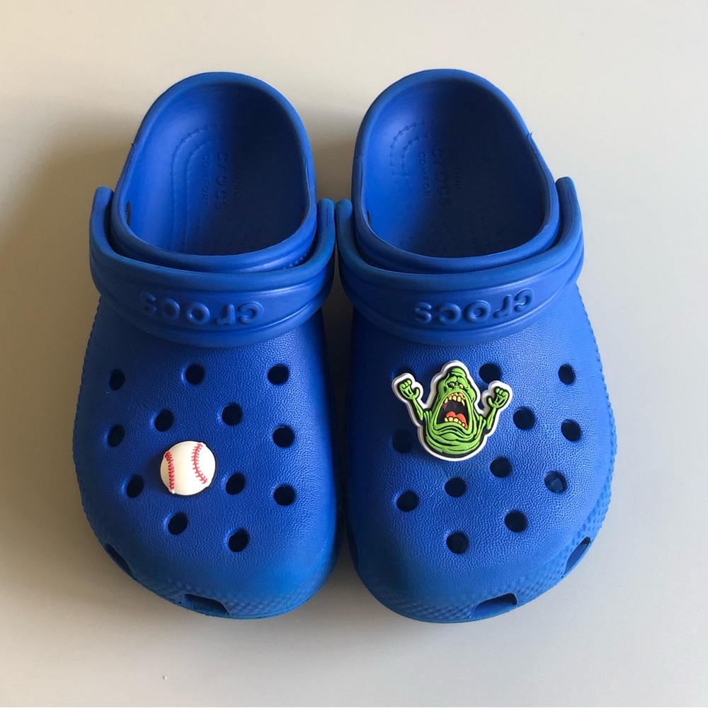 Crocs Kids Classic Clog Blue Size: C10